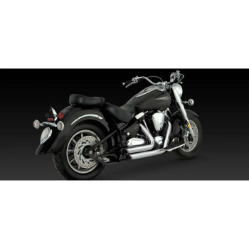 Échappement Vance & Hines SHORTSHOTS chromé Yamaha 1600/1700 Roadstar