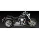 Échappement Vance & Hines SHORTSHOTS chromé Yamaha 1600/1700 Roadstar