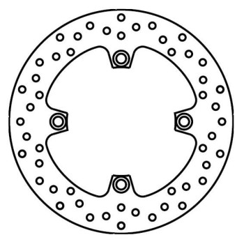 Disque de frein arrière Brembo Série Oro 68B40783 Honda CBF500, CB600F HORNET 07-, CBF1000