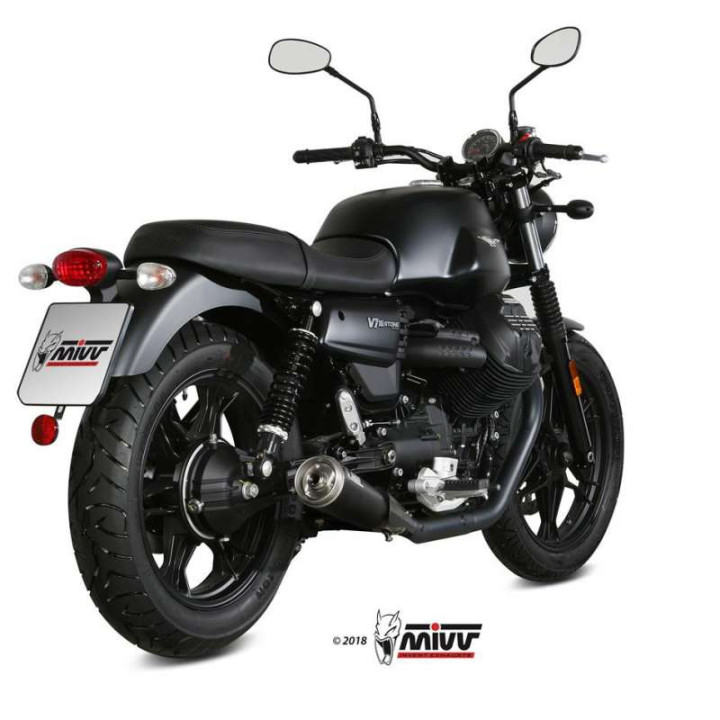Silencieux Mivv GHIBLI S Black (M.012.LGB) Moto Guzzi V7 III