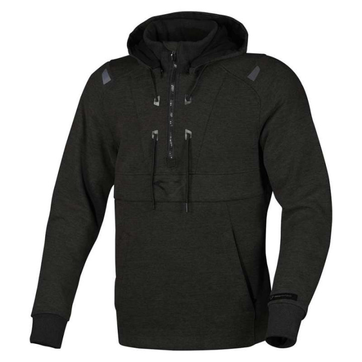 Macna BYRON motorcycle sweatshirt Black