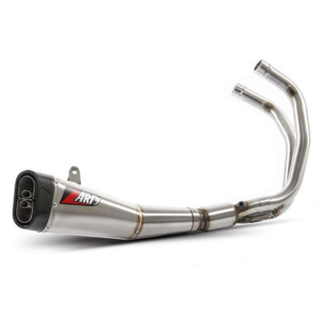 Ligne complète homologuée EURO 3 Zard INOX/Carbone Yamaha MT-07 14-17