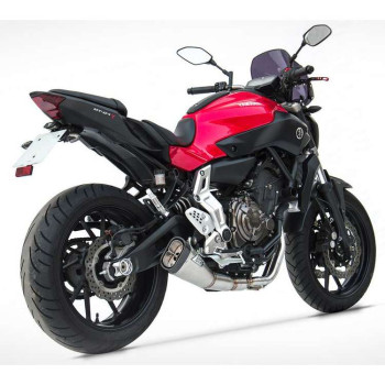 Ligne complète homologuée EURO 3 Zard INOX/Carbone Yamaha MT-07 14-17