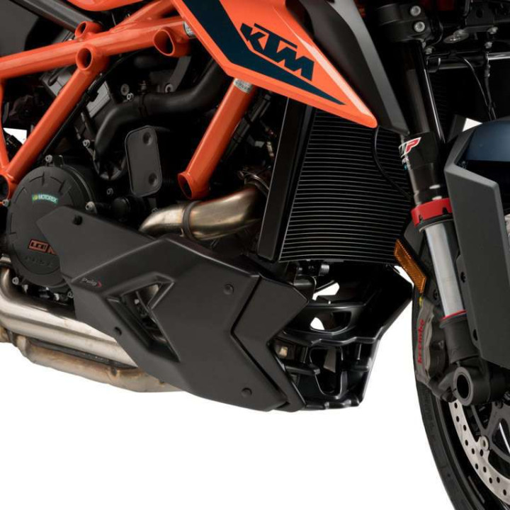 Sabot moteur Puig noir mat (20428J) KTM SUPERDUKE R 20-