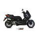 Mivv MOVER Inox muffler black (MV.YA.0001.LV) Yamaha X-Max 300 17-20