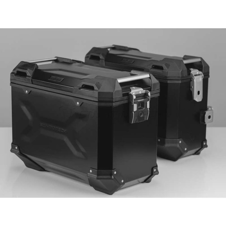SW-Motech TraX ADVENTURE aluminium suitcase kit BMW F650/F700/F800GS