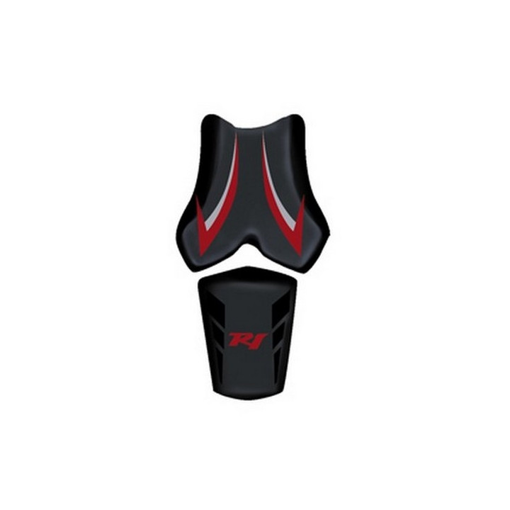 Housse de selle Bagster (2211B) Noir/Bordeaux Clair/Lettres Bordeaux Clair Yamaha YZF-R1 09