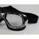 Nannini RIDER vintage sunglasses Black/Chrome, clear lenses