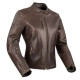 Blouson moto cuir femme Segura LADY LAXEY MARRON