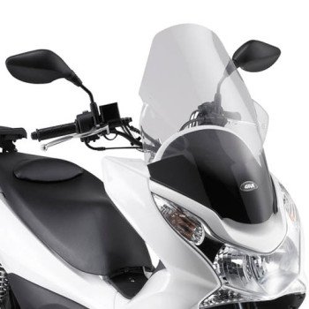 Bulle incolore Givi +18,5cm (D322ST) Honda PCX 125 10-13