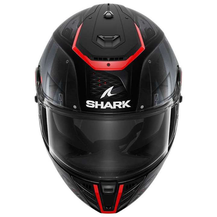 Shark SPARTAN RS STINGREY MAT motorcycle helmet Black/Red