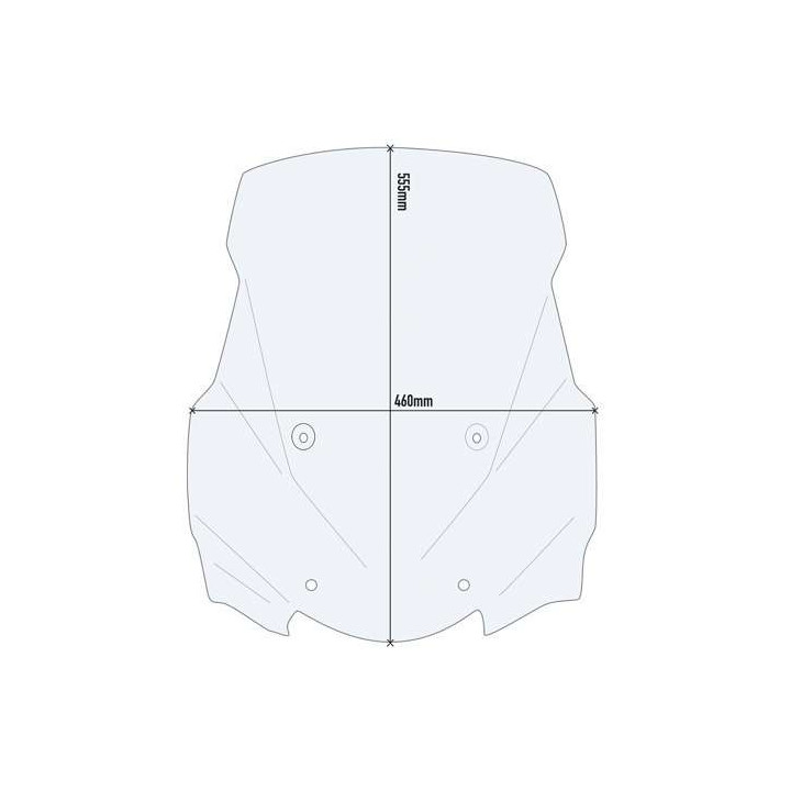 Bulle incolore Givi (D5138ST) BMW S1000XR