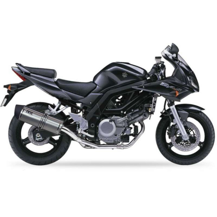 Silencieux homologué Ixil SOVE inox (OS8056VSE) Suzuki SV650 S 06-12