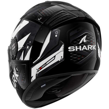 Casque moto Shark SPARTAN RS STINGREY Noir/Blanc