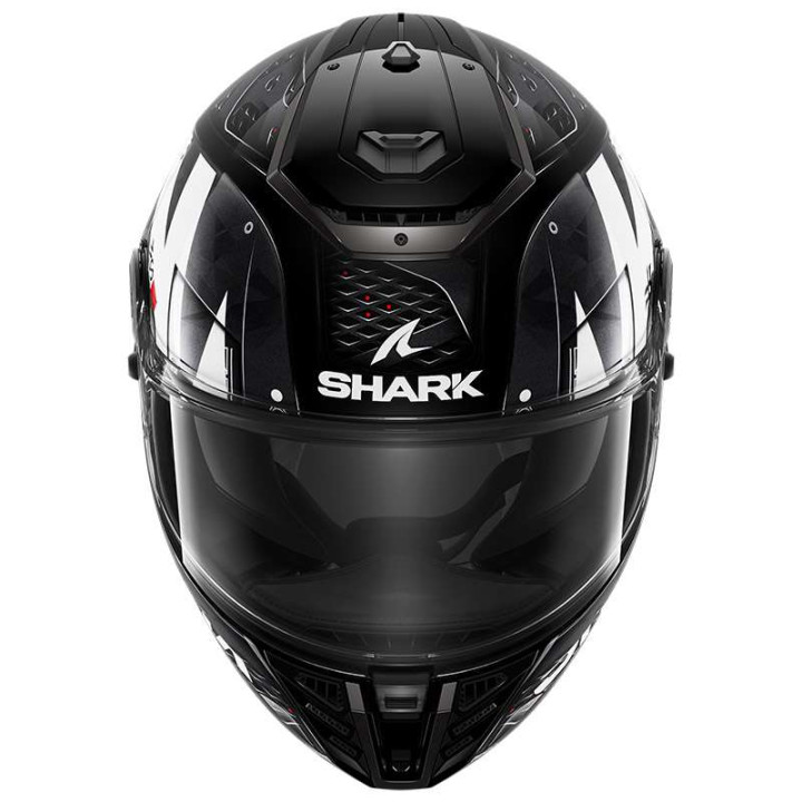 Casque moto Shark SPARTAN RS STINGREY Noir/Blanc