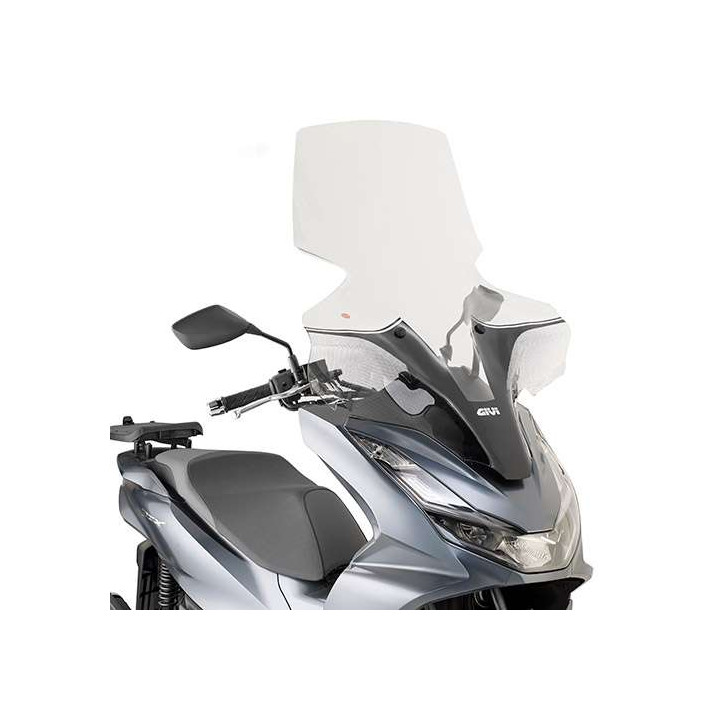 Colourless windscreen Givi (1190DT+D1190KIT) Honda PCX125 21-