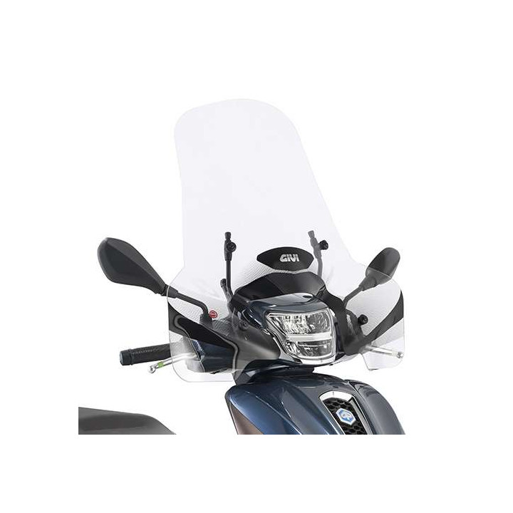 Pare-brise incolore Givi (7057A+A5615A) Piaggio MEDLEY 125/150 20-