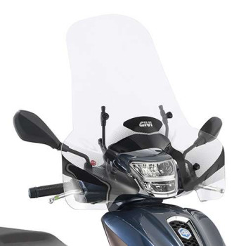 Pare-brise incolore Givi (7057A+A5615A) Piaggio MEDLEY 125/150 20- Pare-brise incolore Givi (7057A+A5615A) Piaggio MEDLEY 125/150 20-