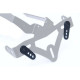 Registration plate adapter R&G (LPK0003BK)