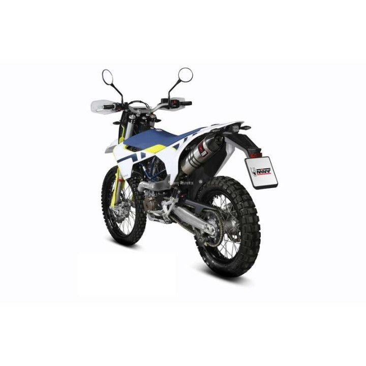 Silencieux Mivv STR-1 Inox (M.HU.010.LXC) Husqvarna 701 Enduro/Supermoto Silencieux Mivv STR-1 Inox (M.HU.010.LXC) Husqvarna 701 Enduro/Supermoto