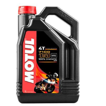 Huile moteur MOTUL 4T 7100 10W50 4 litres Huile moteur MOTUL 4T 7100 10W50 4 litres