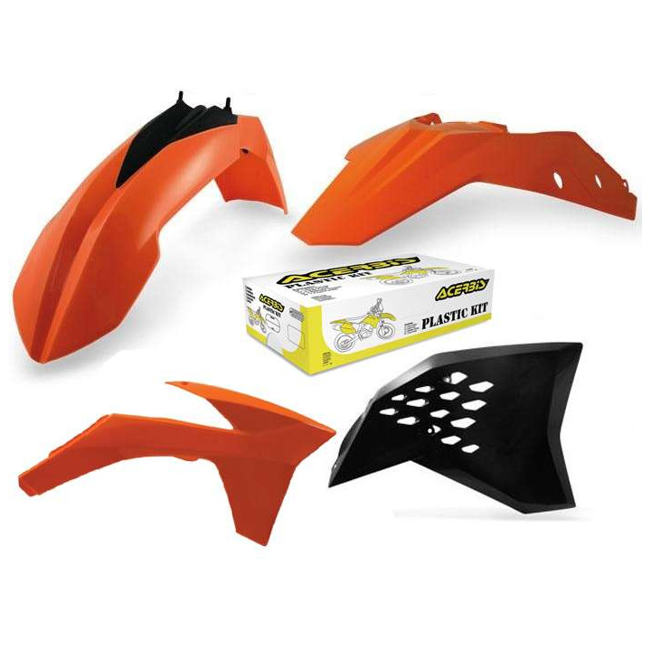 Plastic Kit Acerbis 4 pièces KTM SX125, 144, 150, 250 / SX-F250, 450, 505