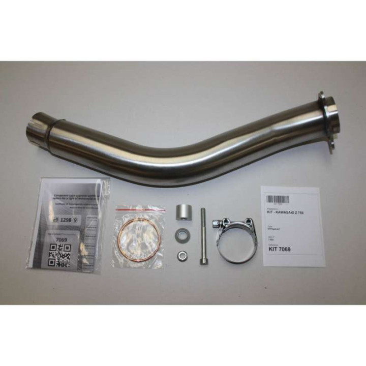 Silencieux homologué Ixil SOVE inox (OK7069VSE) Kawasaki Ninja Z750S