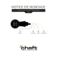 Clignotants moto + feu stop Chaft BOBBER