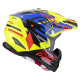 Casque cross Scorpion VX-22 AIR NEOX Jaune / Bleu / Rouge