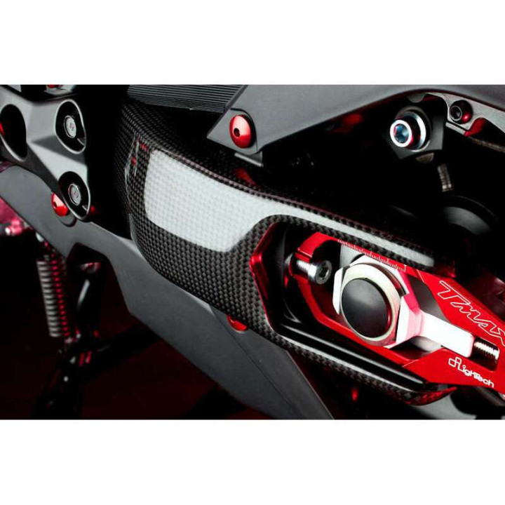 Protection bras oscillant Lightech Carbone brillant Yamaha T-MAX 530