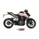 Mivv MK3 stainless steel muffler (KT.025.SM3X) KTM Duke 125/390