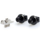 Supports repose-pieds passager Puig 7271N Suzuki V-Strom 650