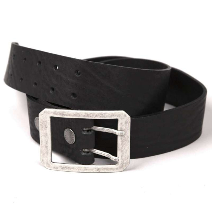 Ceinture cuir HELSTONS Double D