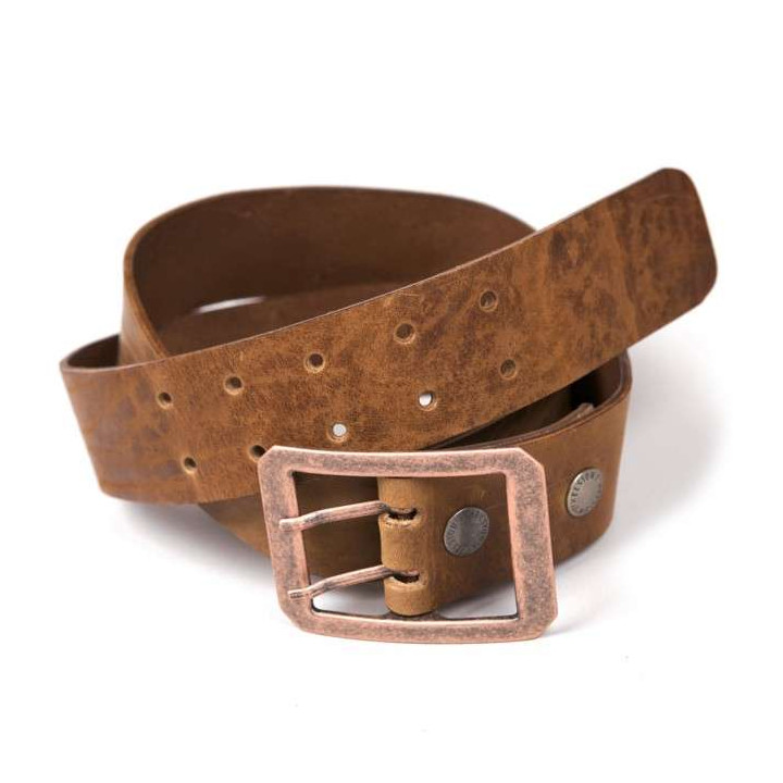 Ceinture cuir HELSTONS Double D
