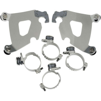 Fixation pare-brise Memphis Shades Café Fairing Harley XL1200C 11-