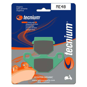 Plaquettes de frein organique Tecnium ME48