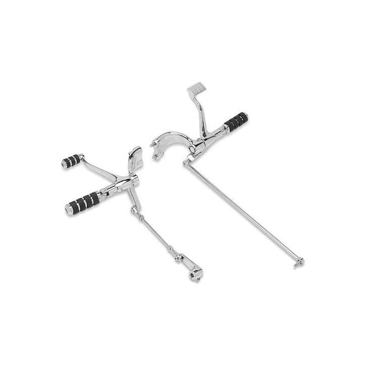 Commandes avancées standard Drag Specialties Chromé Harley SPORTSTER 04-13
