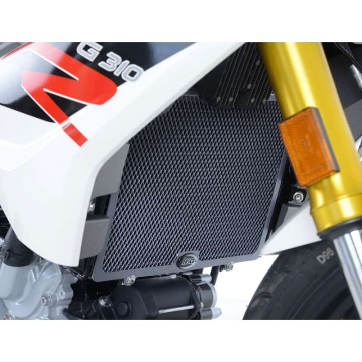 Protection de radiateur d'huile R&G (OCG0032BK) alu noir BMW K1600 GT