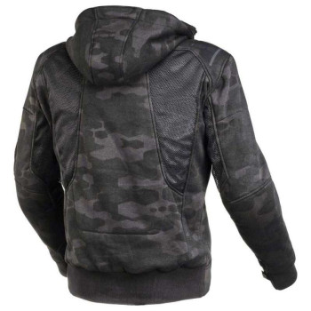 Blouson moto été Macna BREEZE Gris Foncé