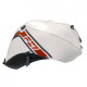Tapis de réservoir Bagster blanc/pointes rouges et noires (1523K) Yamaha FZ1 Tapis de réservoir Bagster blanc/pointes rouges et noires (1523K) Yamaha FZ1