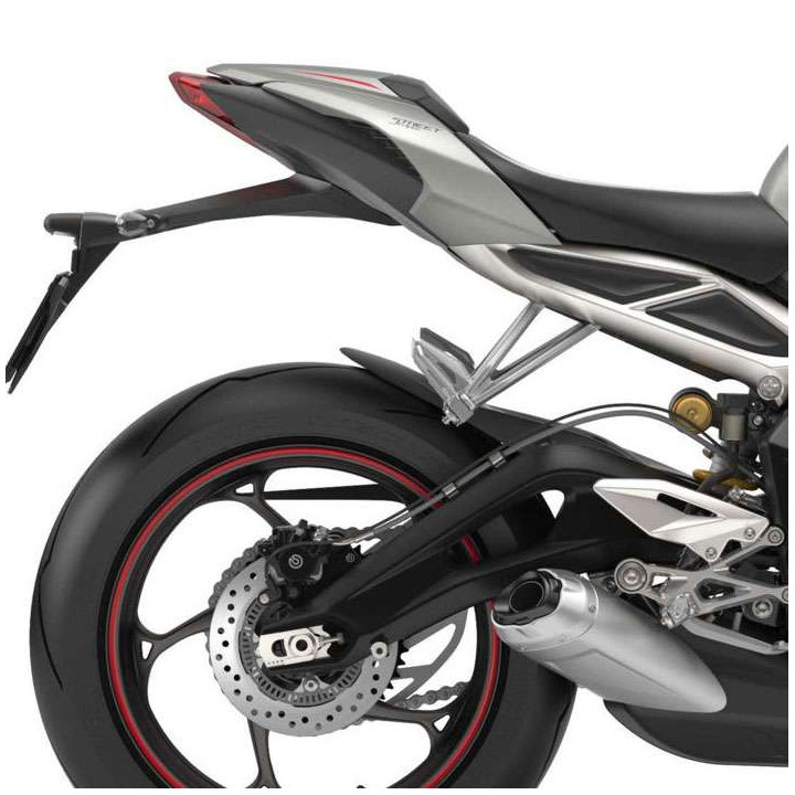 Prolongateur garde-boue arrière Puig 9906J  STREET TRIPLE/R
