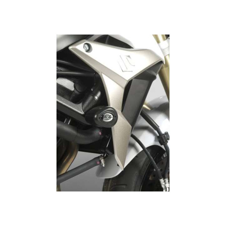 R&amp-G AERO protective pads (CP0287BL) Suzuki GSR750