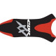 Housse de selle Bagster (2075L) Rouge/Noir/Lettres Argent Honda CBR1100 XX 03 Housse de selle Bagster (2075L) Rouge/Noir/Lettres Argent Honda CBR1100 XX 03