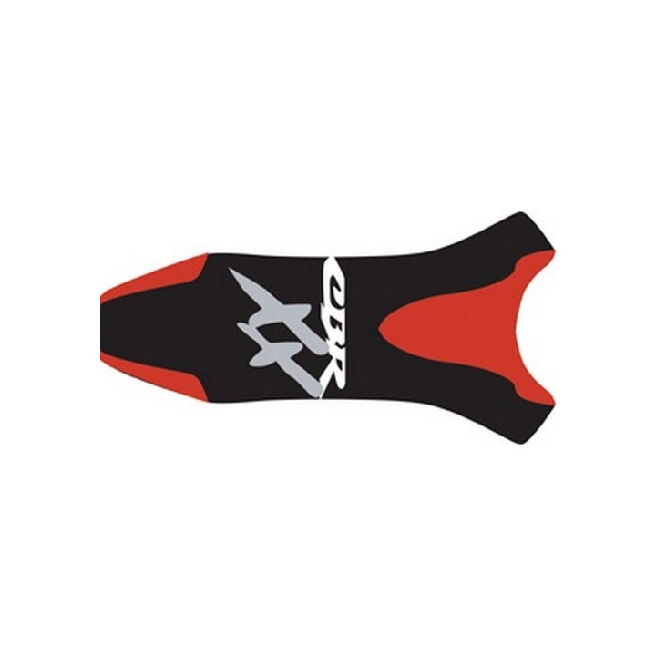Housse de selle Bagster (2075L) Rouge/Noir/Lettres Argent Honda CBR1100 XX 03 Housse de selle Bagster (2075L) Rouge/Noir/Lettres Argent Honda CBR1100 XX 03