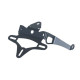 Support de plaque R&G Kawasaki VN650 Vulcan S (LP0186BK-SMOKE)