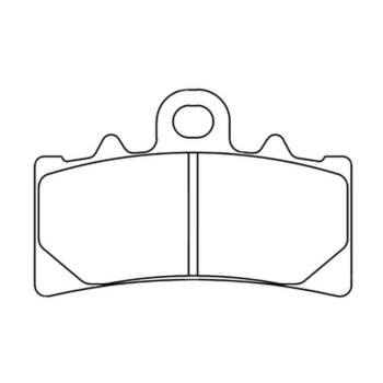 Plaquettes de frein sinter CL BRAKES 1233XBK5