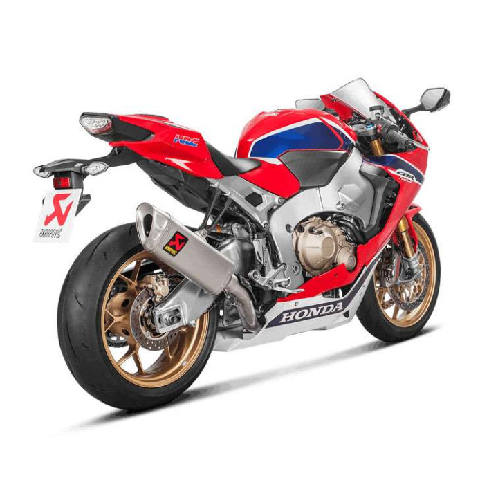Ligne complète Akrapovic RACING Titane Honda CBR1000RR 17-