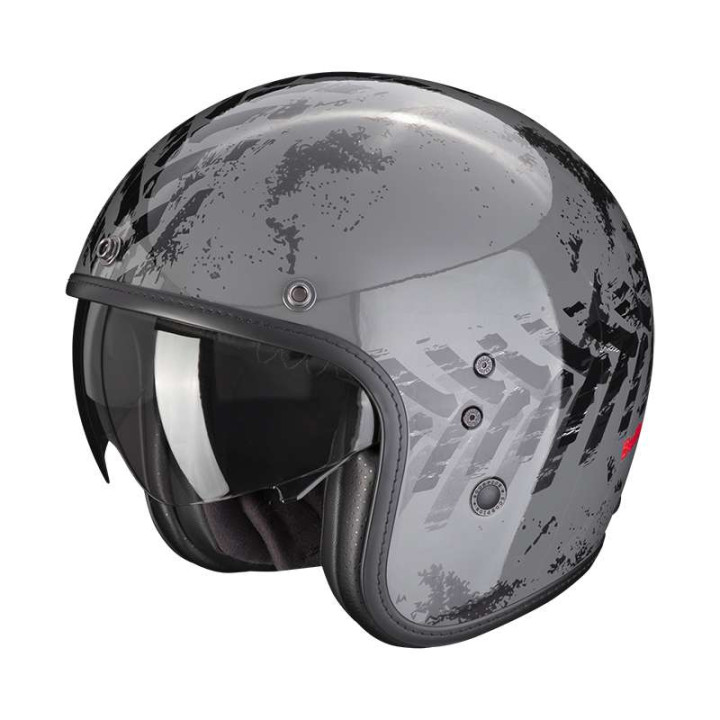 Casque Scorpion BELFAST EVO NEVADA Gris / Noir Casque Scorpion BELFAST EVO NEVADA Gris / Noir