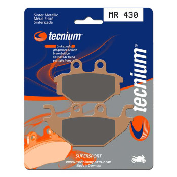 Plaquettes de frein métal fritté Tecnium MR430