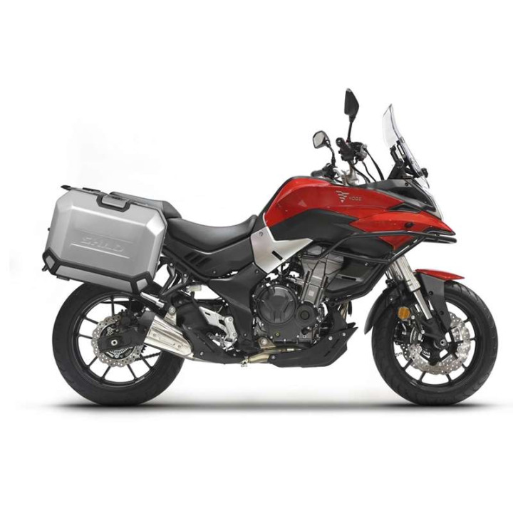 Shad TERRA 2xTR36 aluminum suitcase kit + 4P brackets (V0DS504P) VOGE 500 DS Shad TERRA 2xTR36 aluminum suitcase kit + 4P brackets (V0DS504P) VOGE 500 DS